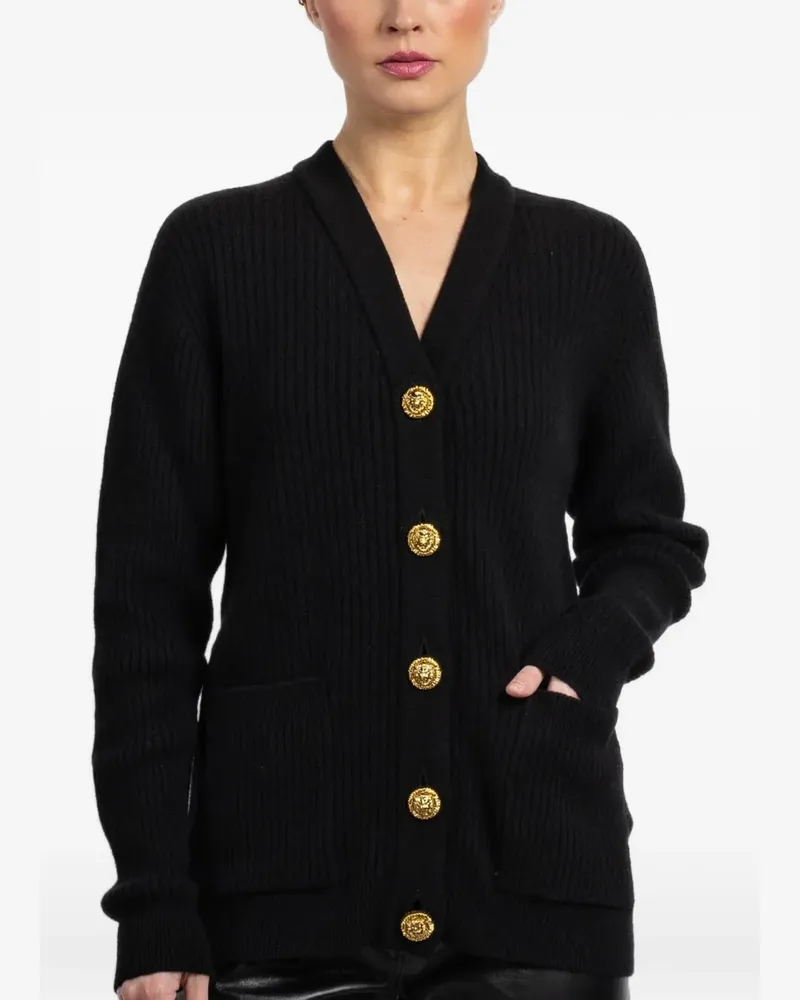 Balmain buttoned cardigan - Schwarz Schwarz