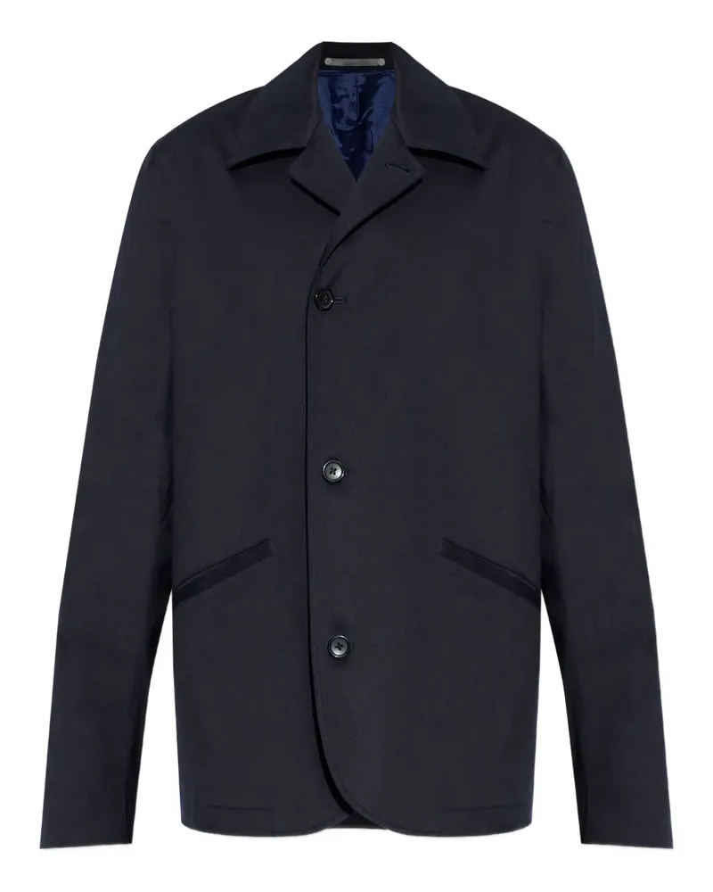 Paul Smith button notched jacket - Blau Blau