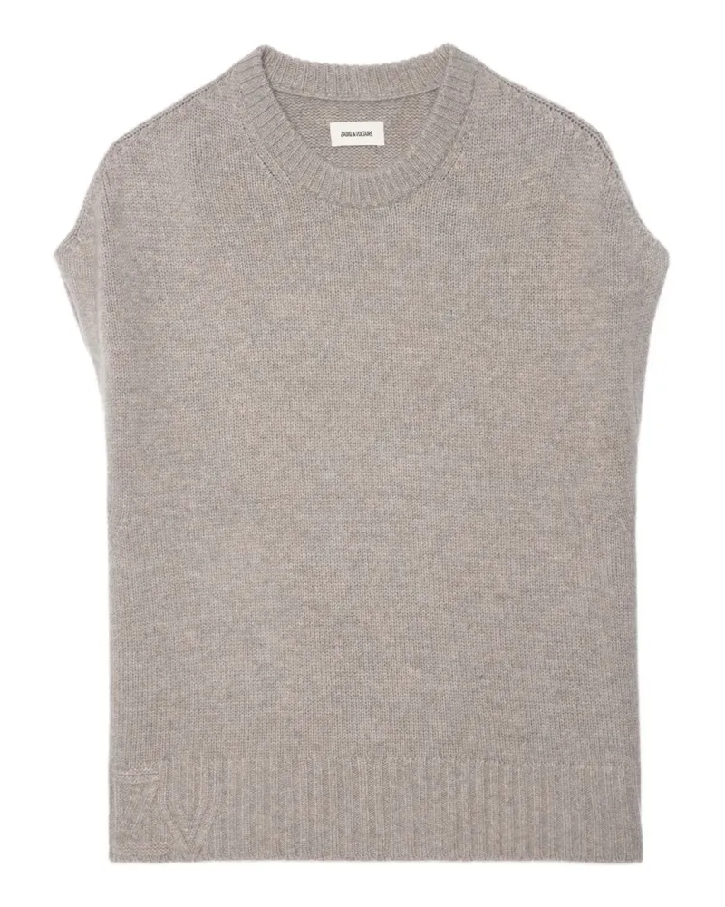Zadig & Voltaire Gestrickter Pullunder - Nude Nude