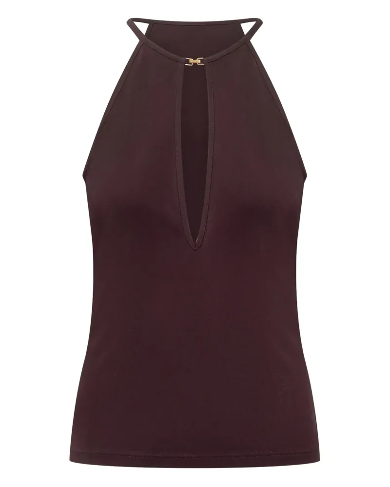 Tom Ford Neckholder-Top aus Jersey - Braun Braun