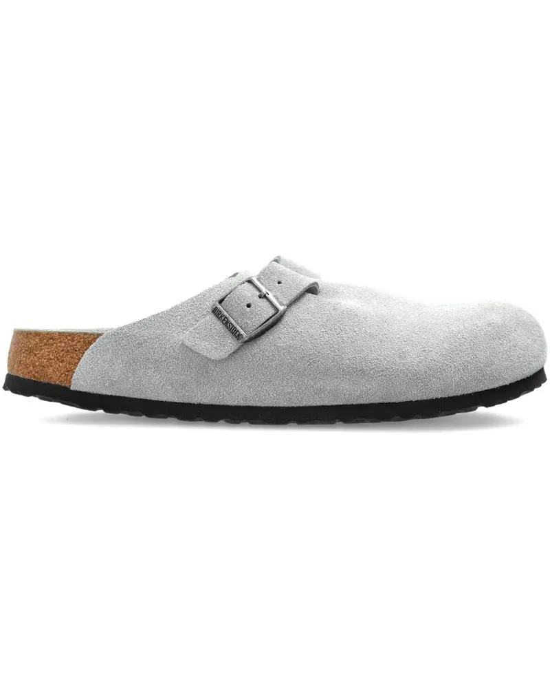 Birkenstock Boston suede clogs - Grau Grau