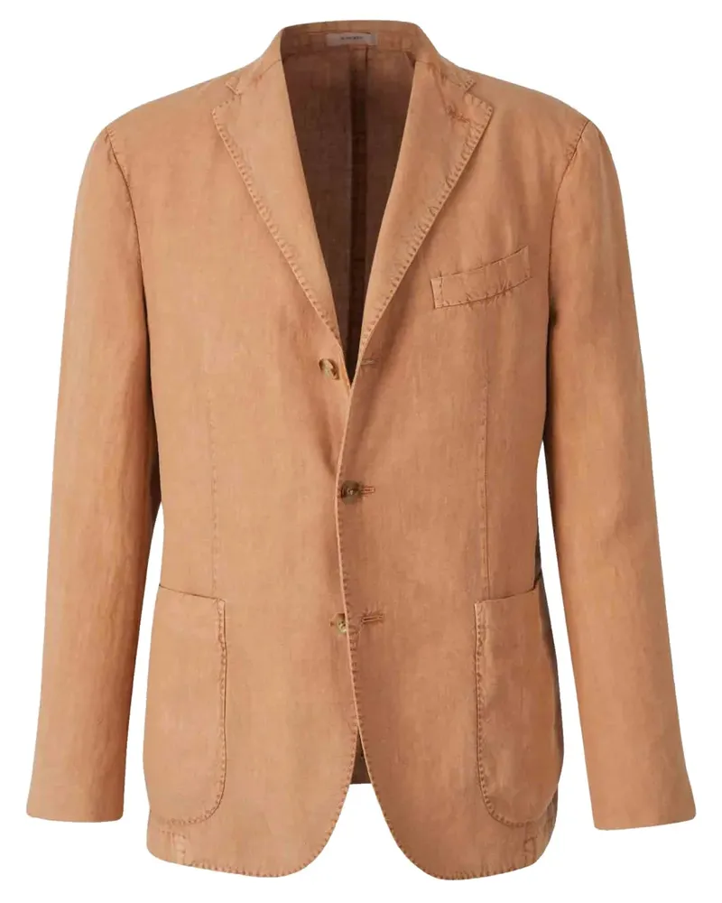 Boglioli Sakko aus Leinen - Orange Orange