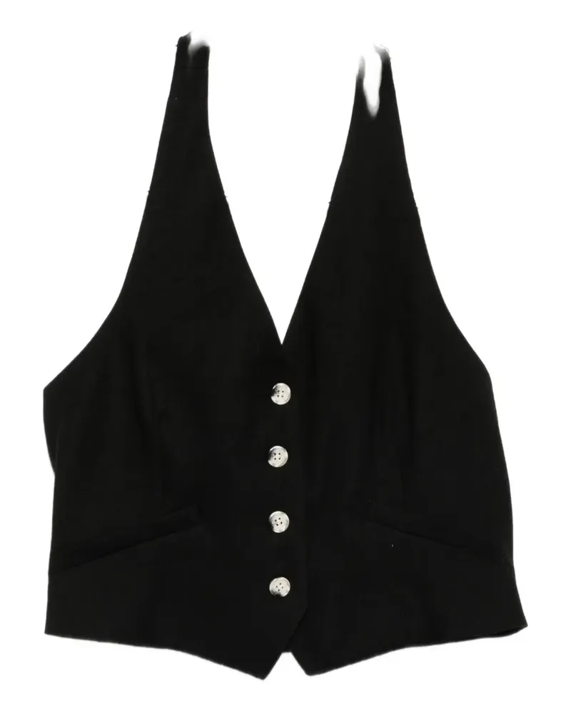 Veronica Beard Arabella Weste - Schwarz Schwarz