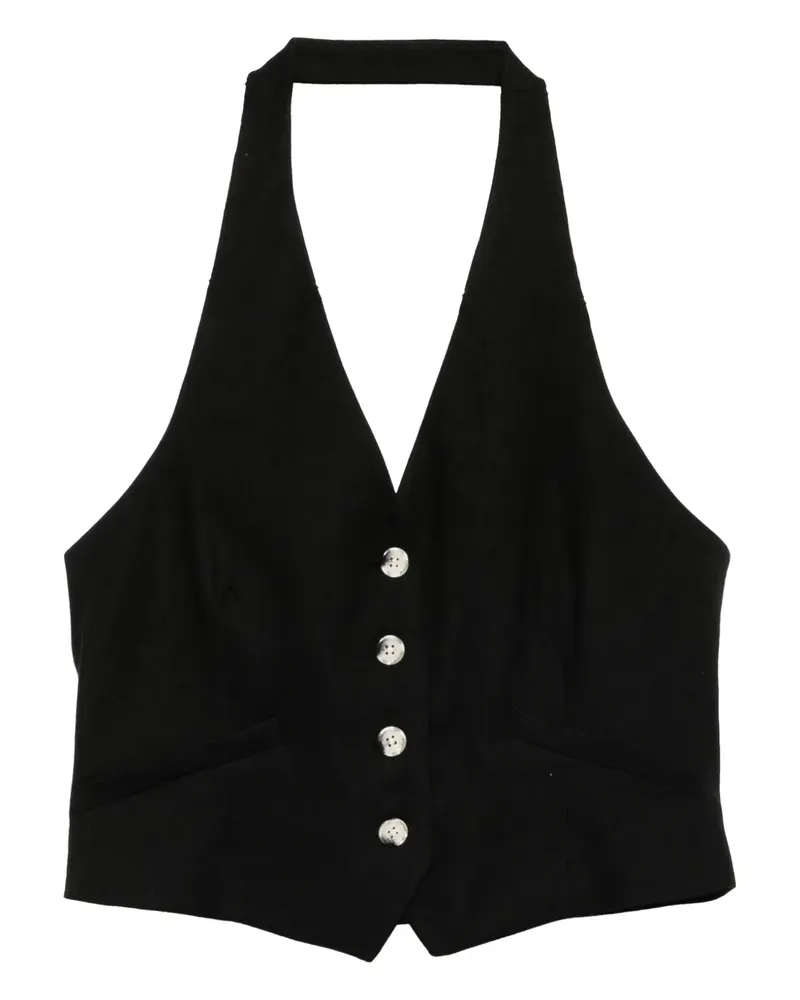 Veronica Beard Arabella Weste - Schwarz Schwarz