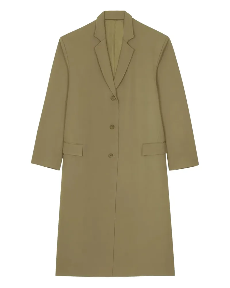 FRANKIE Shop Lange Pocket Tribeca Jacke - Nude Nude