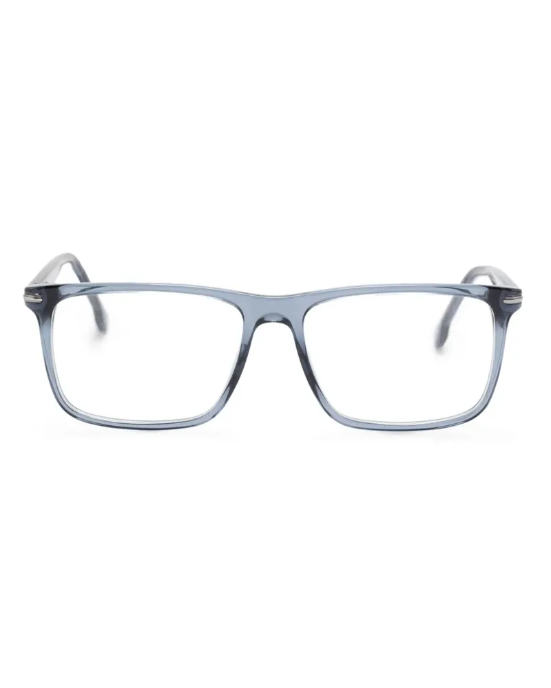Carrera Brille mit eckigem Gestell - Blau Blau