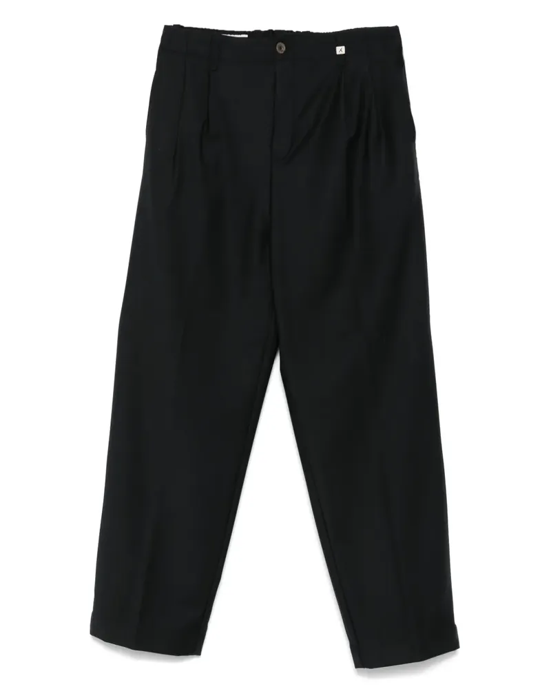 MYTHS Plissierte Hose - Schwarz Schwarz
