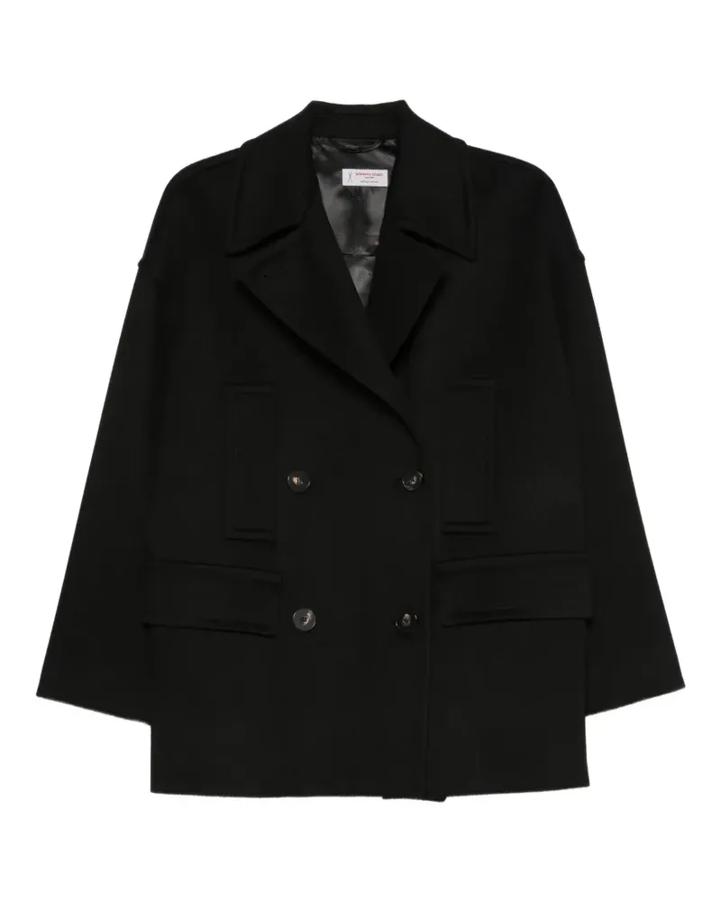 Alberto Biani Doppelreihige Jacke - Schwarz Schwarz
