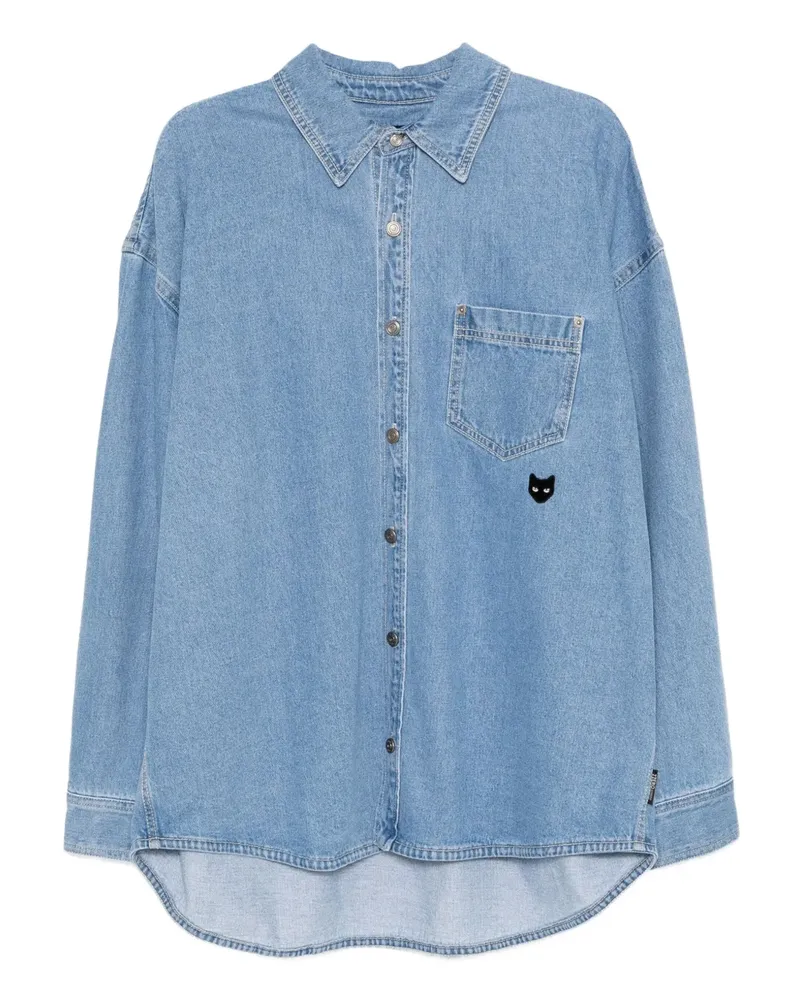 SONGZIO Panthera Jeanshemd - Blau Blau