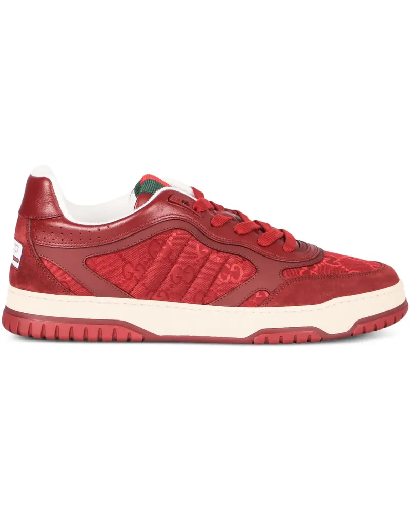 Gucci Re-Web Sneakers mit Einsätzen - Rot Rot