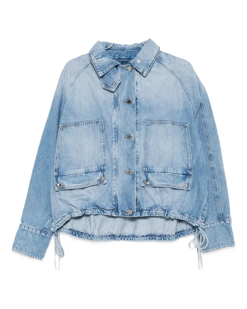 Brandon Maxwell The Harper Jeansjacke - Blau Blau