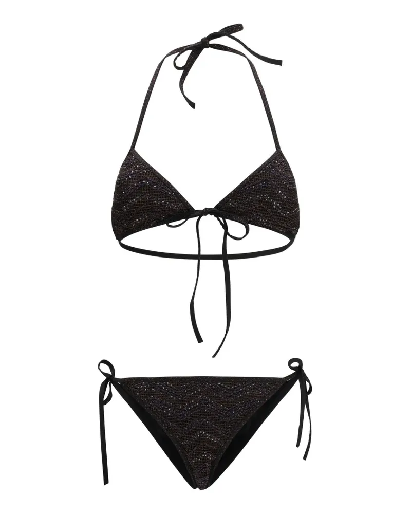 Missoni sequin-embellished bikini - Schwarz Schwarz