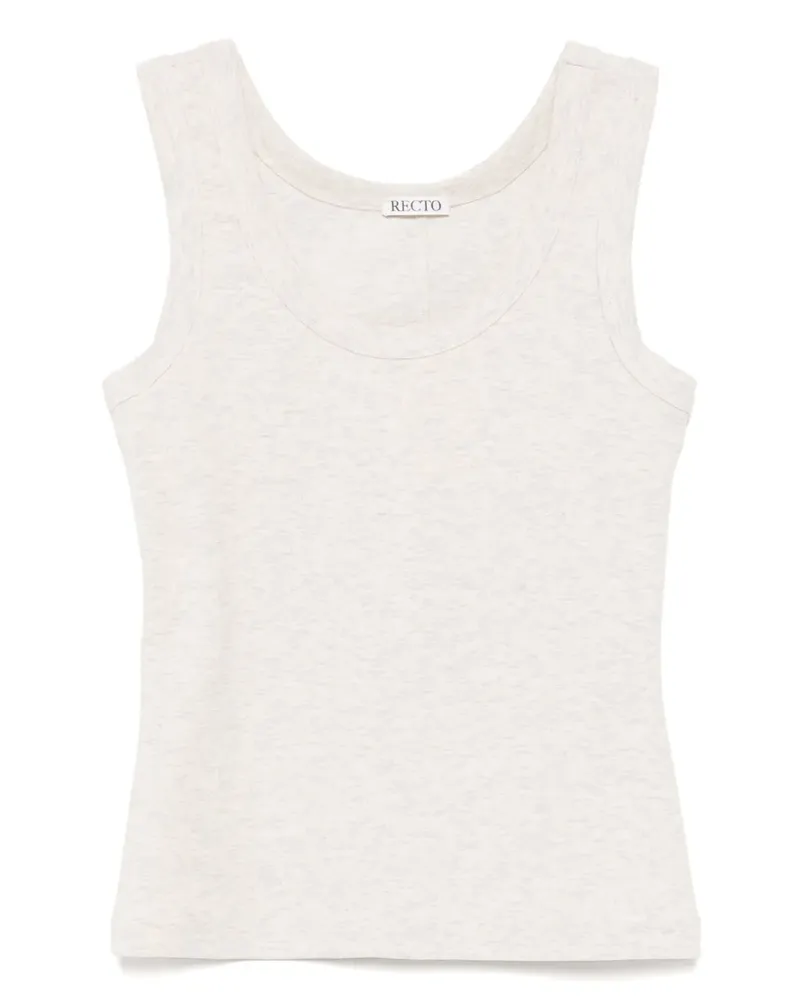 RECTO Tanktop mit U-Ausschnitt - Grau Grau