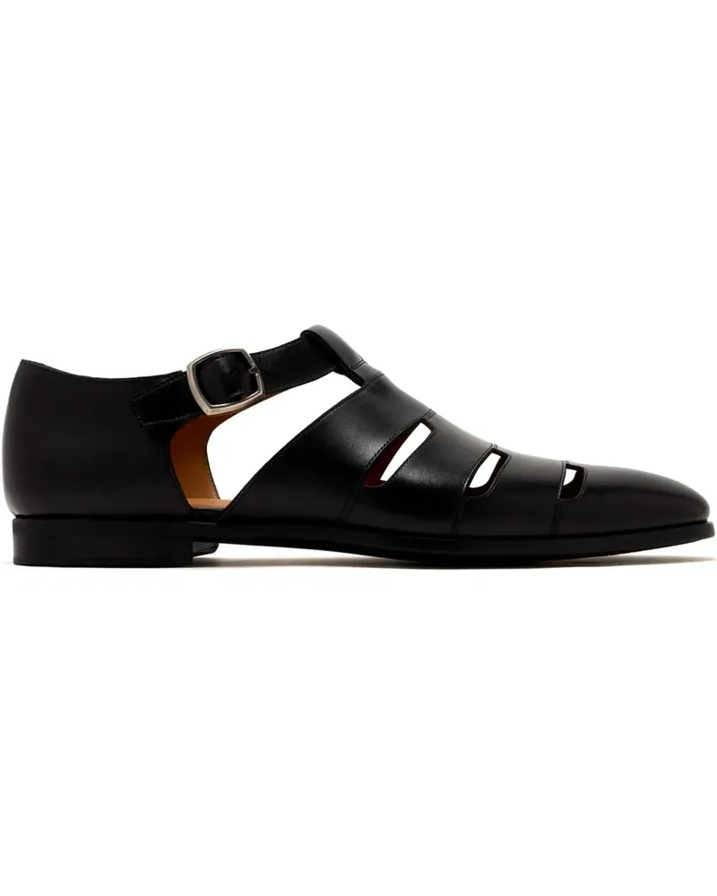 Magnanni Sandalen aus Leder - Schwarz Schwarz