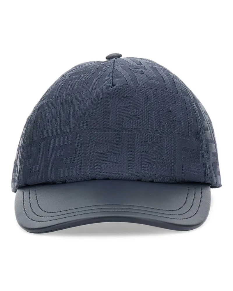 Fendi Baseballkappe aus FF-Jacquard - Blau Blau