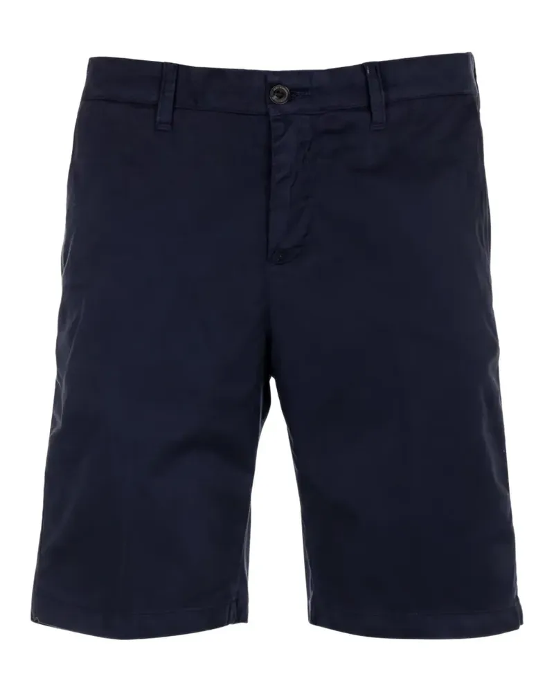 Roy Roger's Shorts mit Gürtelschlaufen - Blau Blau