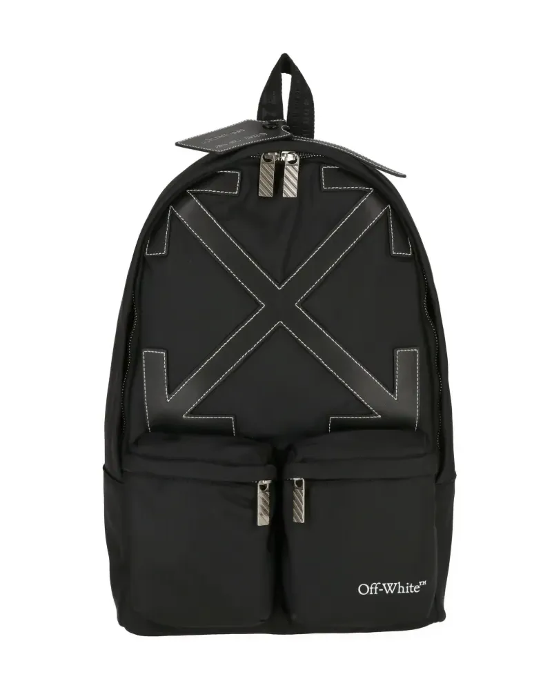OFF-WHITE Arrows-patch Industrial backpack - Schwarz Schwarz