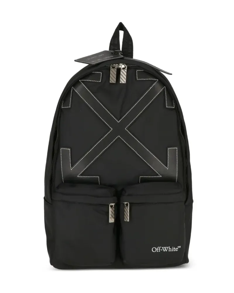 OFF-WHITE Arrows-patch Industrial backpack - Schwarz Schwarz