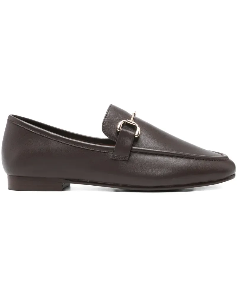 Bibi Lou buckle-detail loafers - Braun Braun