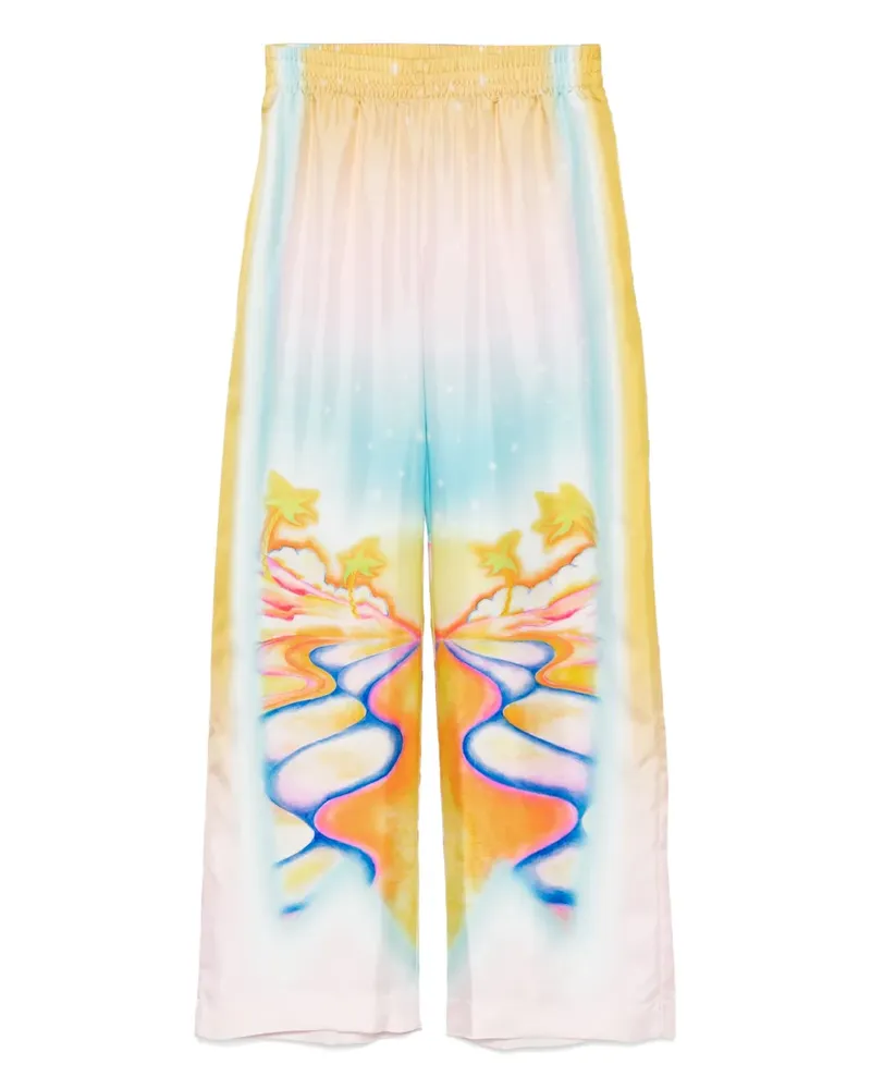 Casablanca Paris Psychedelic Nirvana Hose - Gelb Gelb