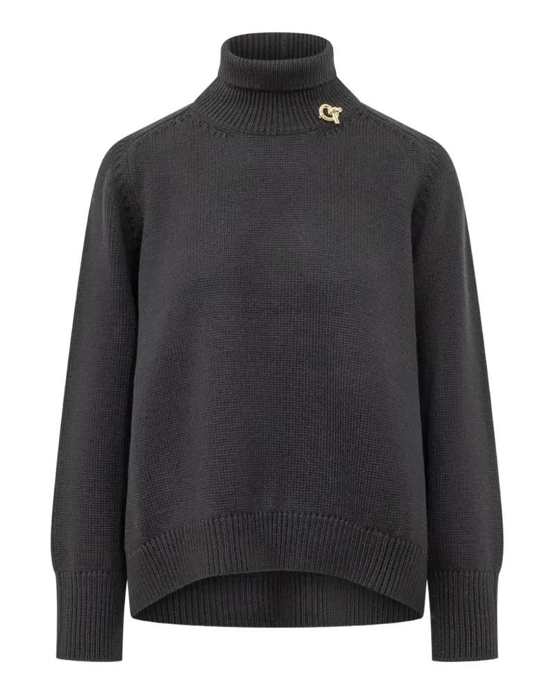 Fabiana Filippi Klassischer Rollkragenpullover - Schwarz Schwarz