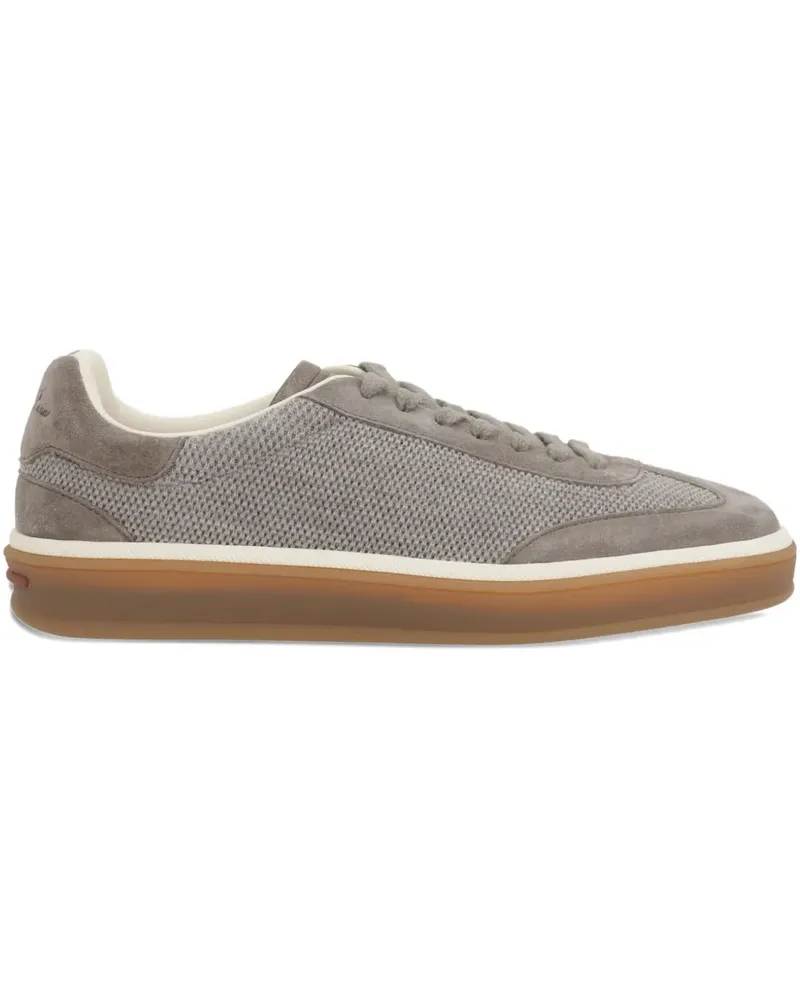 Loro Piana Sneakers aus Wildleder - Grau Grau