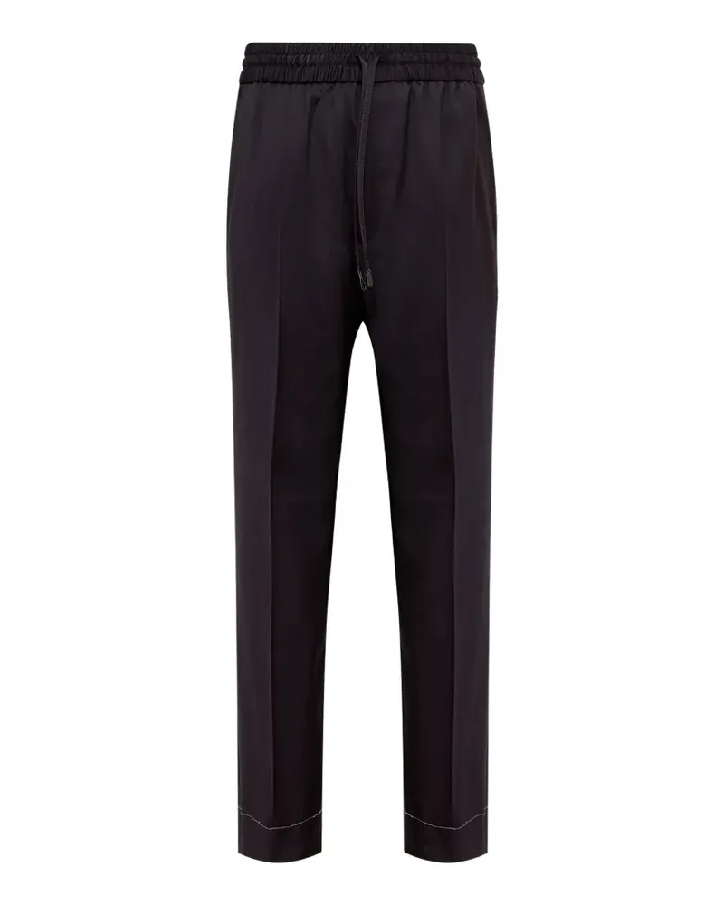 Brioni Asolo drawstring trousers - Schwarz Schwarz