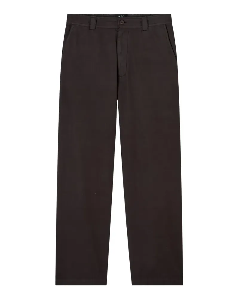 A.P.C. Klassische Hose - Braun Braun