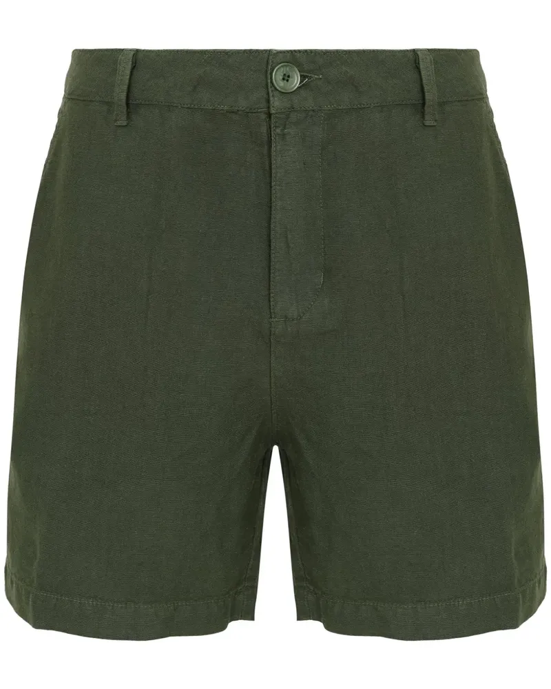 Osklen Shorts aus Leinen - Grün Grün