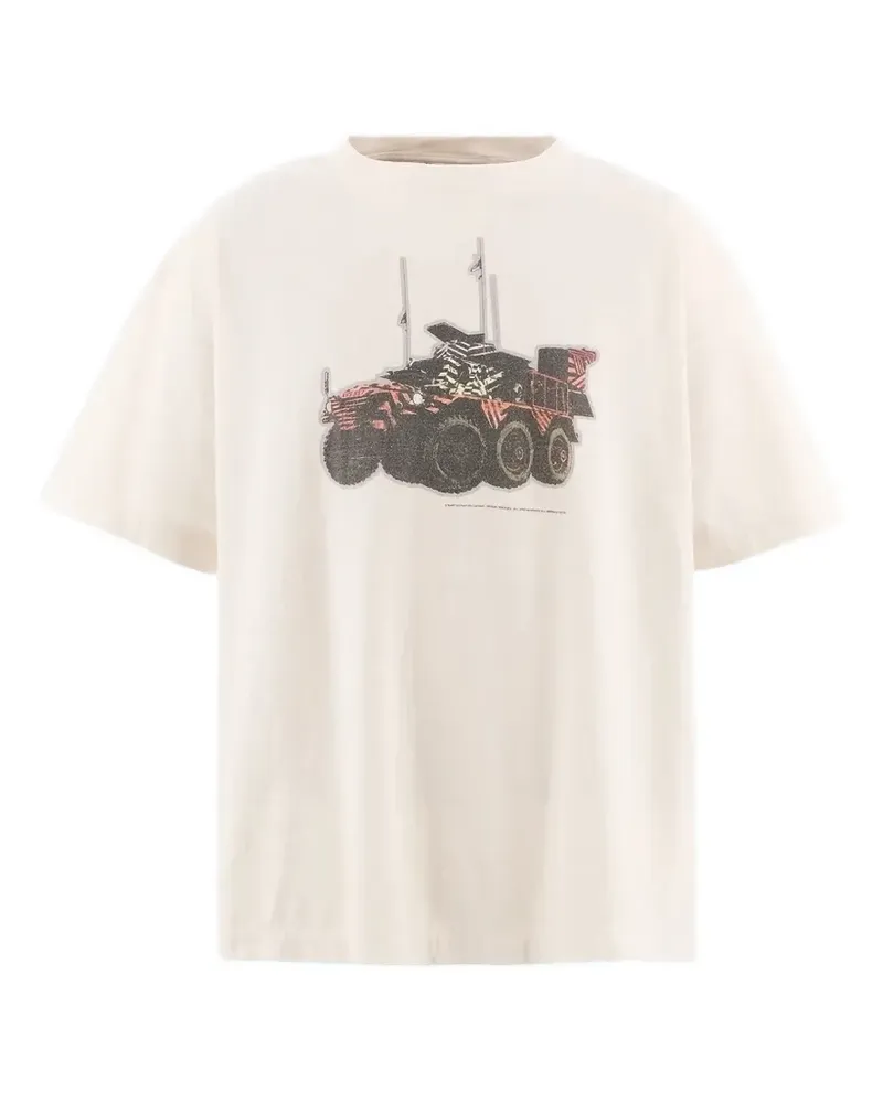 SAINT MXXXXXX x The KLG x Kosuke Kawamura Ice Cream T-Shirt - Weiß Weiß