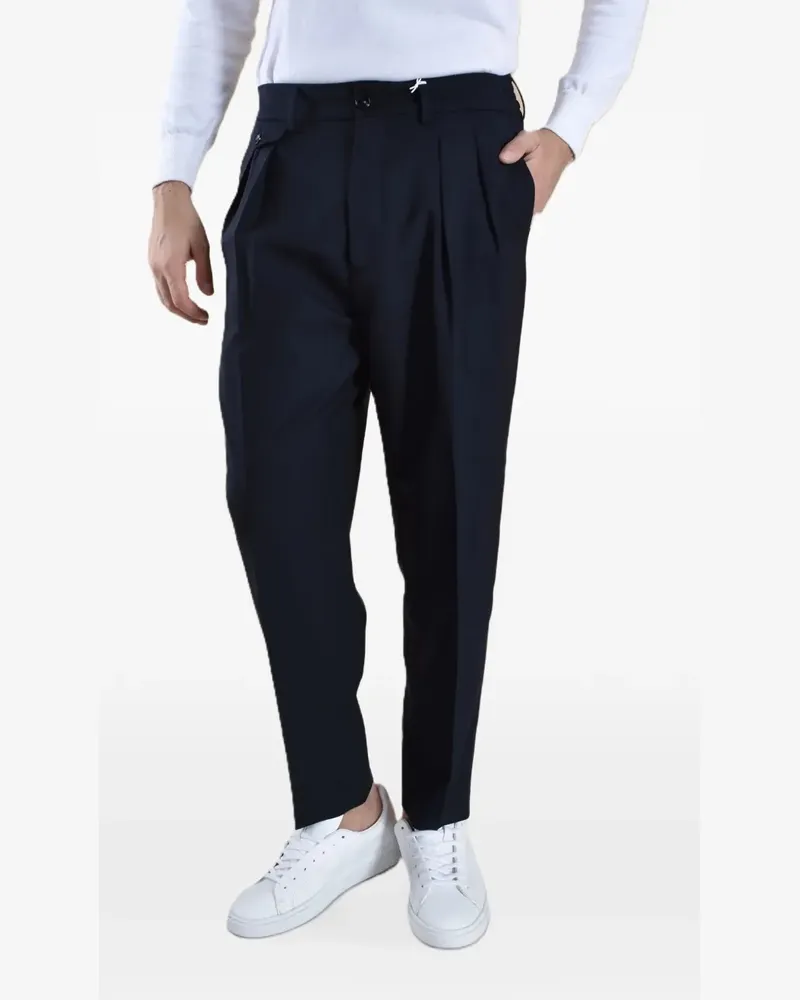 Be Able Sammy Hose mit Falten - Blau Blau
