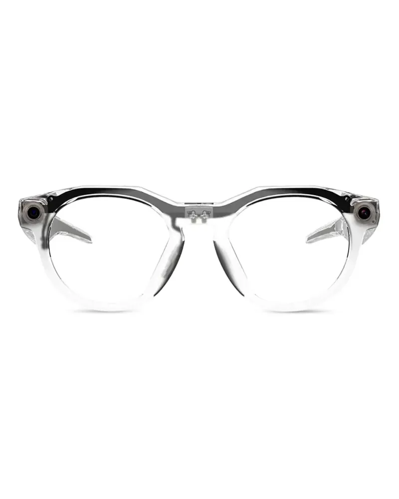 Oakley Meta HSTN Transitions Brille - Weiß Weiß