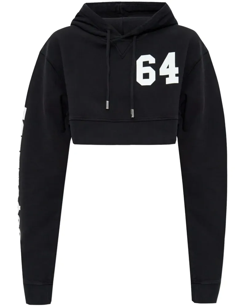 Dsquared2 Hoodie mit Logo-Print - Schwarz Schwarz