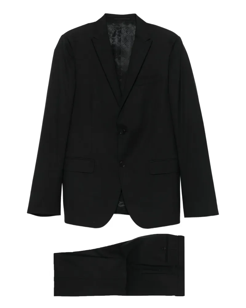 Gucci single-breasted wool suit - Schwarz Schwarz