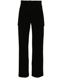 Ermanno Scervino Hose mit Logo-Stickerei Schwarz