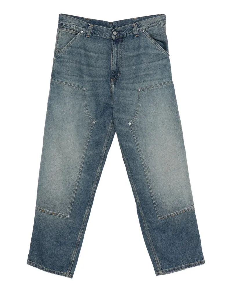 Carhartt WIP panelled cotton denim jeans - Blau Blau