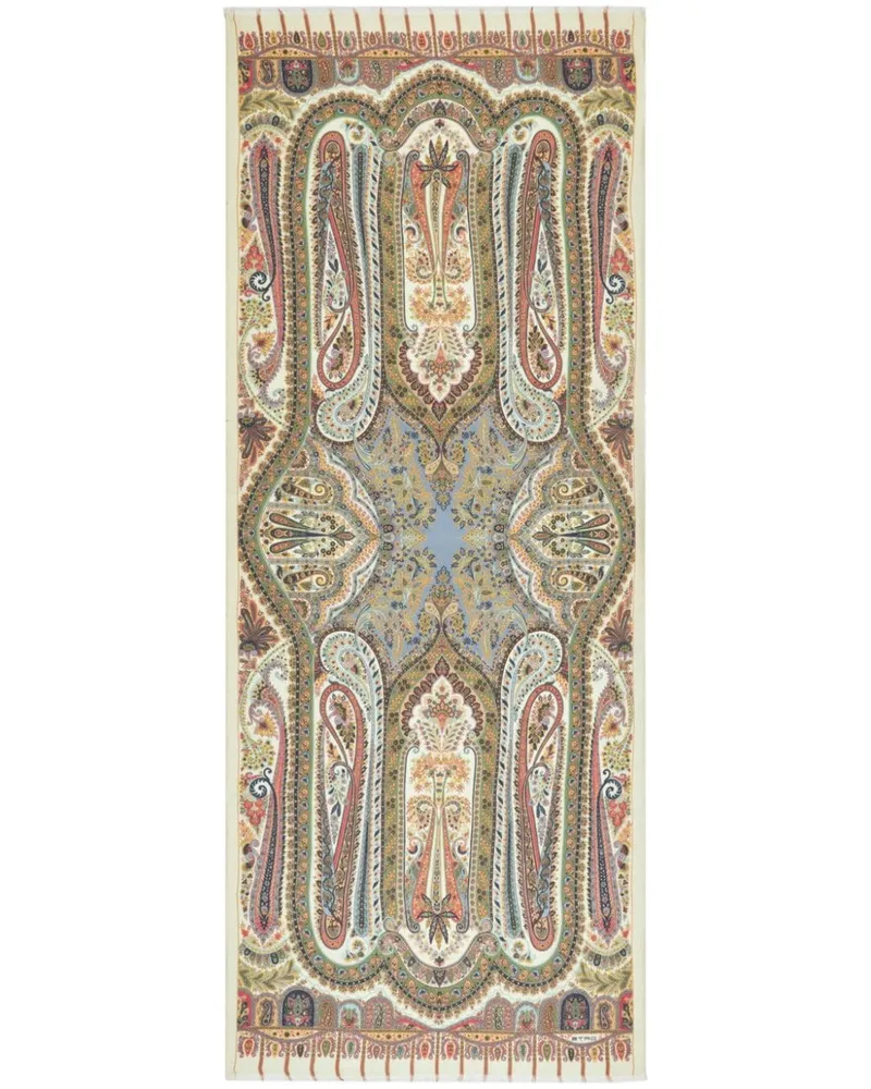 Etro Schal mit Paisley-Print - Nude Nude