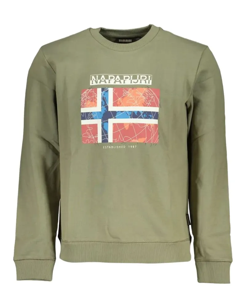 Napapijri crew-neck sweatshirt - Grün Grün