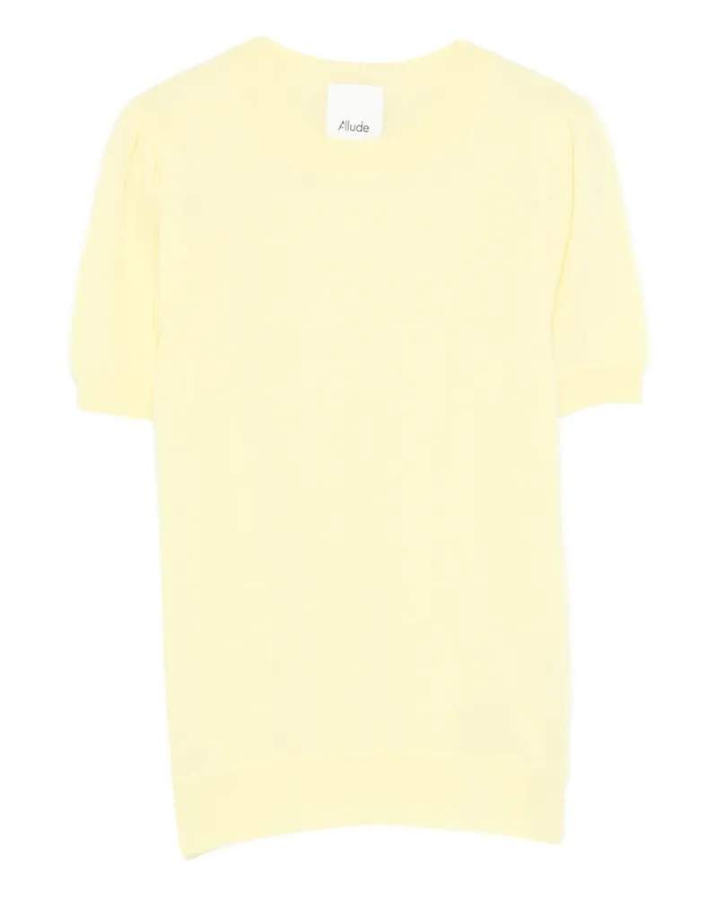 ALLUDE short-sleeve T-shirt - Gelb Gelb