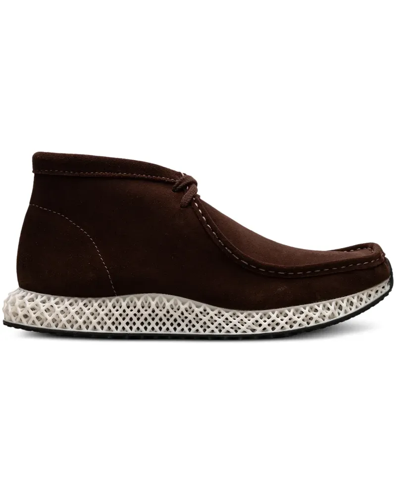 adidas x Ronnie Fieg Wallabee 4D Mid Segelschuhe - Braun Braun