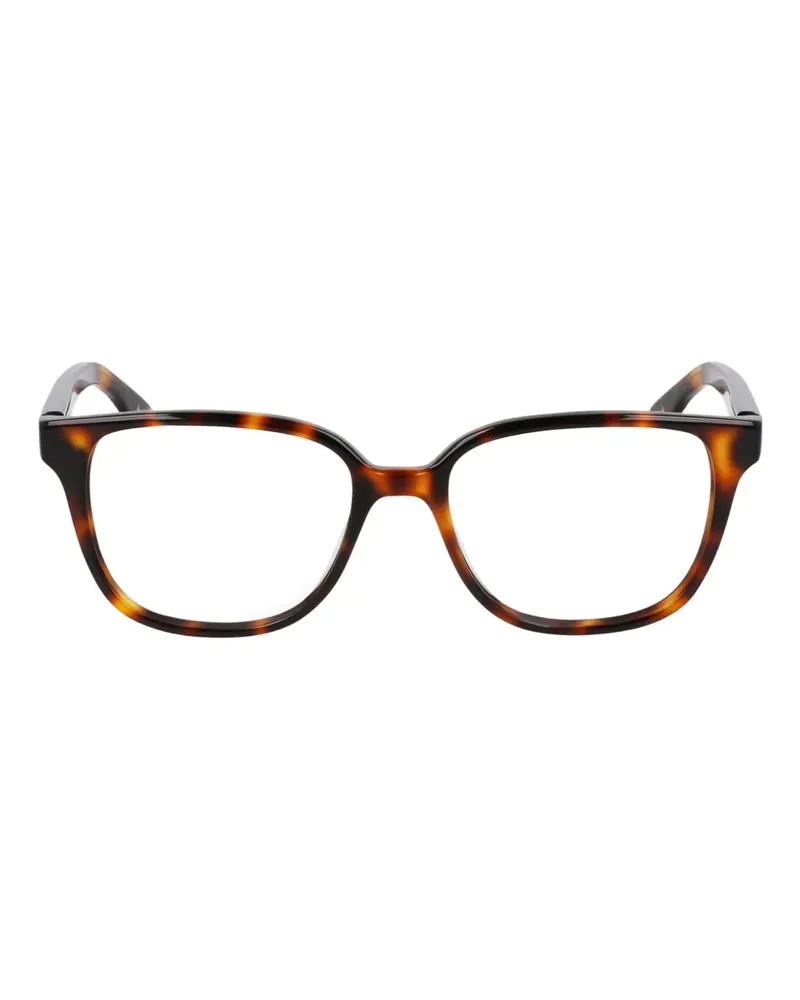 Nike Brille mit eckigem Gestell - Braun Braun