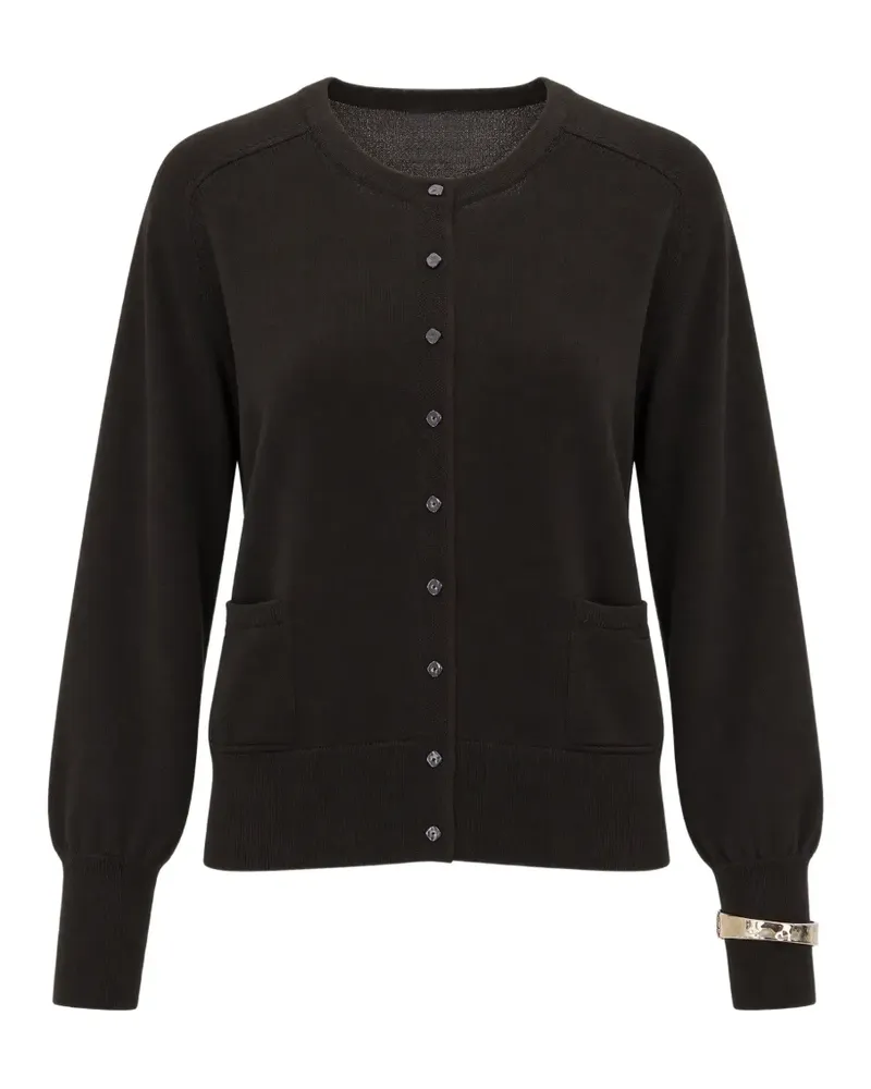 Liu Jo button-up virgin wool cardigan - Braun Braun