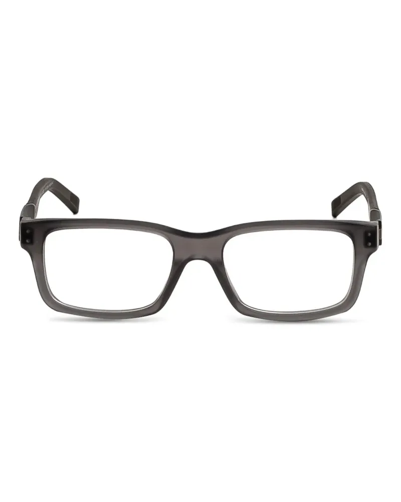 TAG Heuer Brille mit eckigem Gestell - Grau Grau
