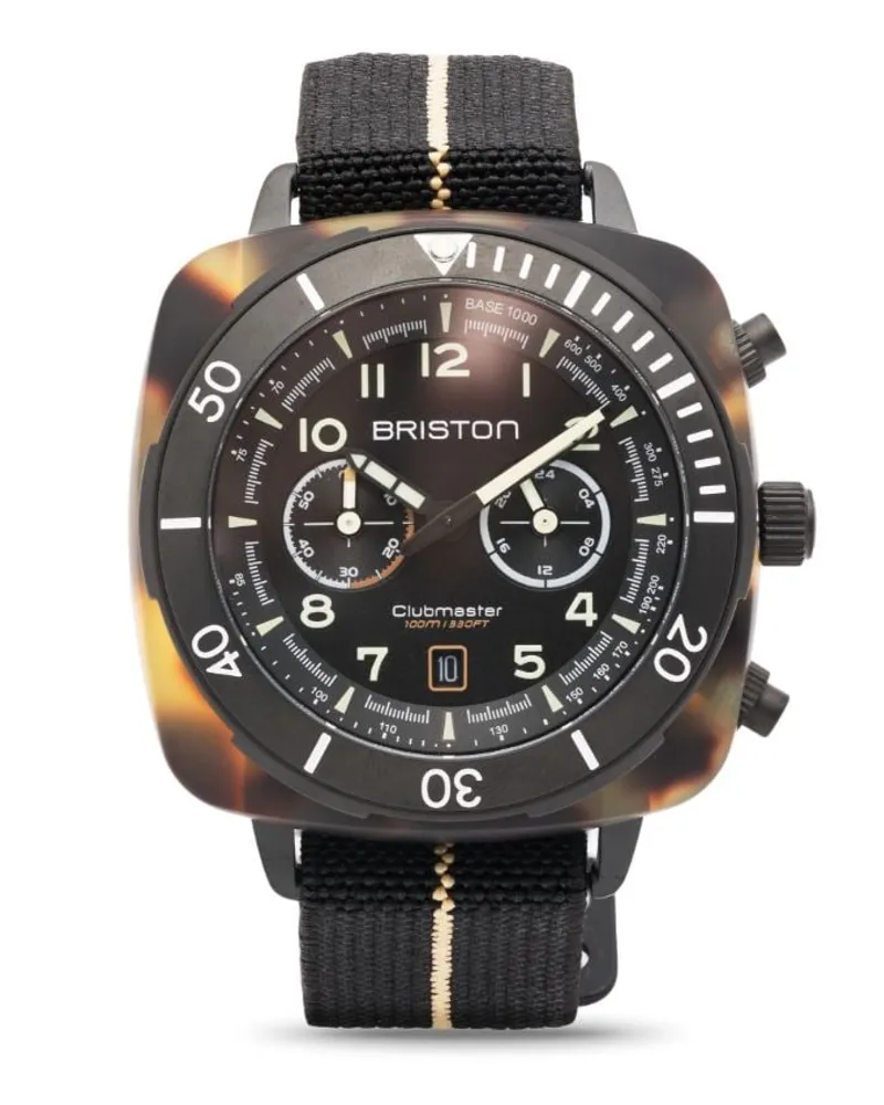 BRISTON Clubmaster Outdoor 44mm Schwarz