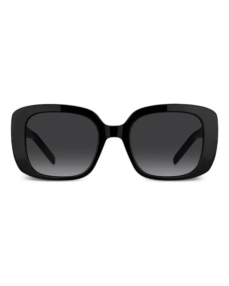 HUGO BOSS Sonnenbrille mit Logo-Schild - Schwarz Schwarz