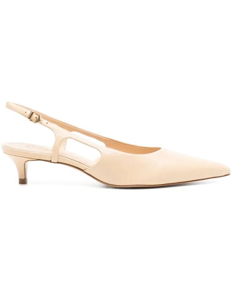 Schutz Boris Kitten Pumps 40mm - Nude Nude