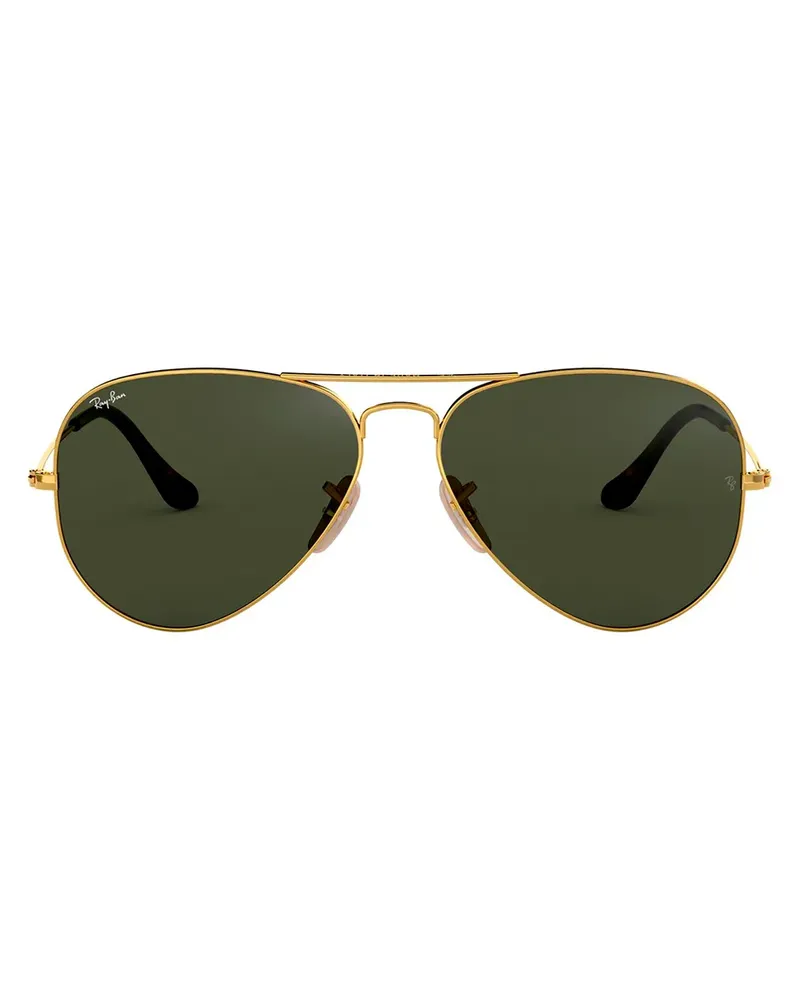 Ray Ban Aviator-frame sunglasses - Gold Gold