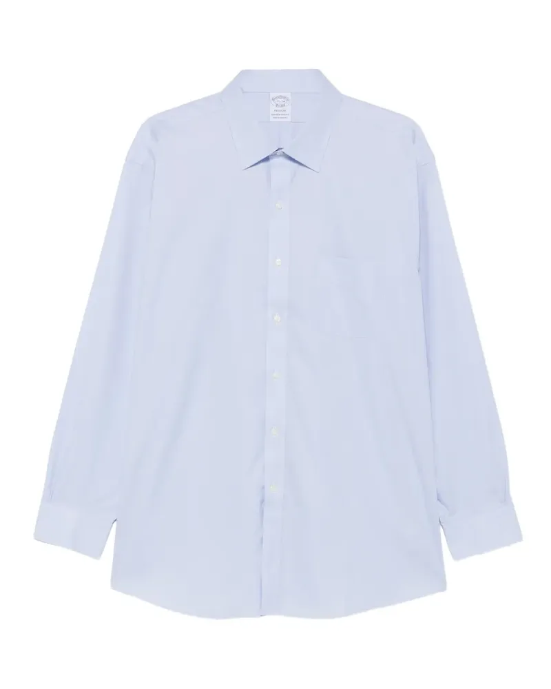 Brooks Brothers chest-pocket long-sleeve shirt - Blau Blau