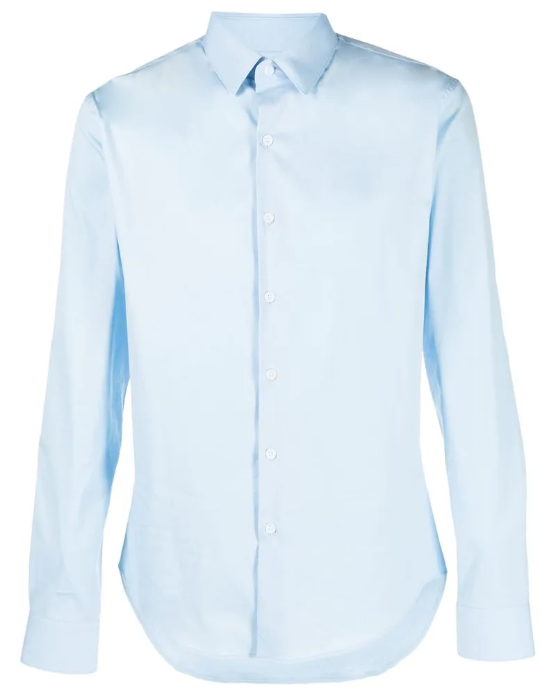 Sandro Langärmeliges Hemd - Blau Blau
