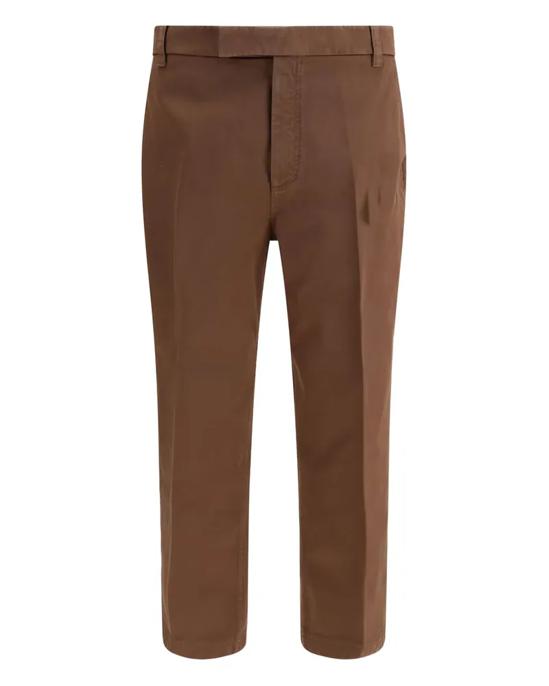 Thom Browne Chino im Utility-Look - Braun Braun